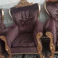 مبلمان هفت نفره با جلومبلی|مبلمان خانگی و میز عسلی|اصفهان, طاحونه|دیوار