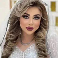 رنگ ومش ومیکاپ شنیون عروس