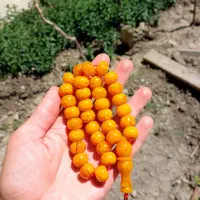 تسبیح ۳۳ تایی کهربا