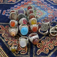 انگشتر نقره مردانه و زنانه