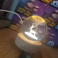 گوی کریستالی شبخواب پایه چراغدار ،طرحهای متنوع|چراغ خواب و آباژور|تهران, کرمان|دیوار