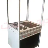 فرپیتزا فر ساندویچ یخچال میز