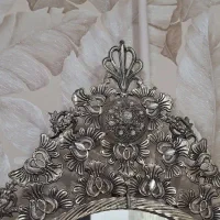  آینه کنسول به همراه دو عدد لاله|بوفه، ویترین، کنسول|رشت, امین الضرب|دیوار