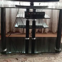 میز تلویزیون سکوریت، شیشه ای