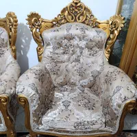 مبلمان سلطنتی ۷ نفره|مبلمان خانگی و میز عسلی|محمدیه-قزوین, |دیوار