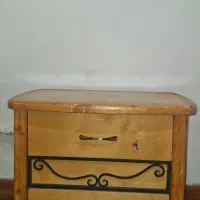 سرویس خواب چوبی به همراه خوشخواب|تخت و سرویس خواب|بندر انزلی, تختی|دیوار