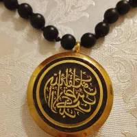 گردنبند و قاب عکس طلاکوب
