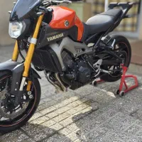 Mt 09 2015|موتورسیکلت|گنبد کاووس, |دیوار