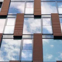 برچسب رفلکس کن شیشه سندبلاست کننده پنجره مات کد 8