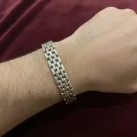 دستبند رولکس نقره ۹۲۵ کار دست