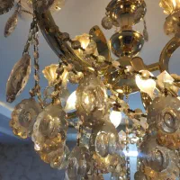 لوستر کریستالی|لوستر و چراغ آویز|مشهد, حسینآباد|دیوار