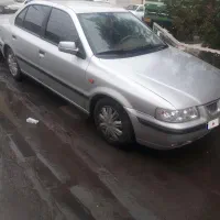 سمند مدل ۸۷ دوگانه سوز کارخانه نقره ای