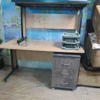 میز کنفرانس ام دی اف ،کتابخانه ،صندلی در حد نو|دفتر کار|قم, شهرک امام حسن|دیوار