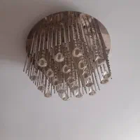 ۲عدد لوستر آویز ال ای دی دار چهار نور مختلف|لوستر و چراغ آویز|تهران, علی‌آباد|دیوار