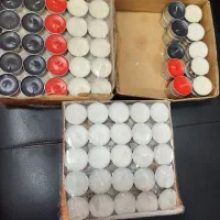 شمع وایر رنگی و سفید|صنایع دستی و سایر لوازم تزئینی|قدس, شهر‌قدس|دیوار