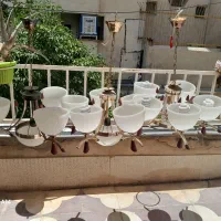 لوستر در حد نو|لوستر و چراغ آویز|شیراز, کلاهدوز|دیوار