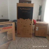 کارتون یخچال و لباسشویی و بخاری