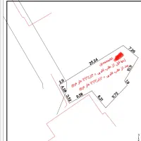 زمین مسکونی آستانه قلعه آقاحمید