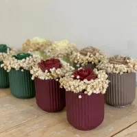 انواع باکس شمع گل با قیمت اقتصادی|گل مصنوعی|تهران, خلیج فارس|دیوار