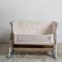 تخت کنار مادر نوزاد + تشک گارد دار