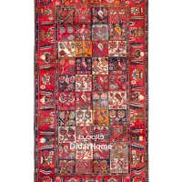 فرش دستباف شش متری بختیاری طرح طوطی