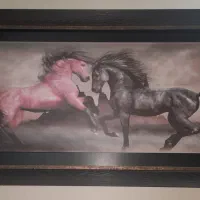 تابلو عکس چوبی