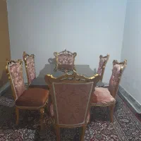 میز ناهارخوری ۶نفره|مبلمان خانگی و میز عسلی|ماهدشت, |دیوار