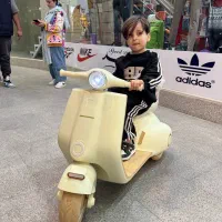 ماشین موتور شارژی وسپا پاستیلی اورجینال|اسباببازی بچه|کرج, باغ سیب|دیوار