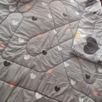 روختی دونفره  با ملافه و دو عدد رو بالشی نو نو