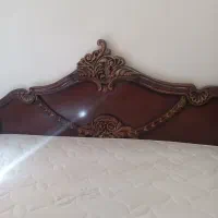 تخت خواب دو نفره چوب گردو