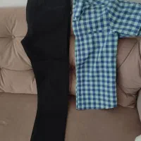 بلوز نخی و شلوار جین