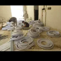 اجرای زیر کارلوله کشی اسپیلت با تاییده نظام مهندسی