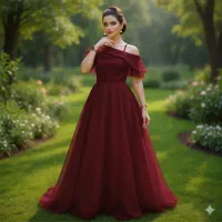 لباس مجلسی پرنسسی فروزان