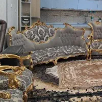 مبل سلطنتی ۷ نفره بدون میز