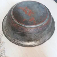 لگنچه مسی قدیمی|کلکسیون اشیاء عتیقه|رشت, نخودچر|دیوار