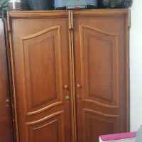 کمد جالباسی چوبی