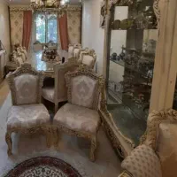 مبلمان استیل چوب گردو کار دست ست کامل|مبلمان خانگی و میز عسلی|تهران, پاسداران|دیوار