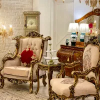مبلمان و نهار خوری مبل استیل سلطنتی شاه نشین ( نو|مبلمان خانگی و میز عسلی|تهران, اقدسیه|دیوار