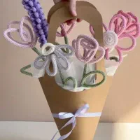 گل مصنوعی (بافتنی) گل مانا