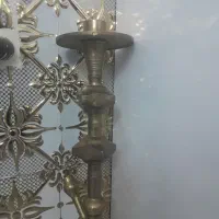 قلیون قدیمی برنجی