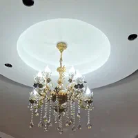 لوستر  برنز ده شاخه