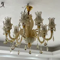 لوستر کریستال ۸ شاخه