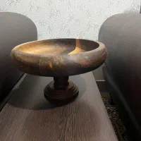 میوه خوری و شیرینی خوری دو طبقه چوب گردو|ظروف سرو و پذیرایی|اهواز, پادادشهر|دیوار