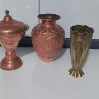 ظروف مسی قلم زنی