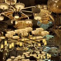 افتتاحیه بزرگ|لوستر و چراغ آویز|بندر ماهشهر, |دیوار