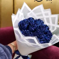 گل با روبان