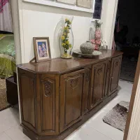 میز کنسول چوب گردو|بوفه، ویترین، کنسول|تهران, پردیسان|دیوار