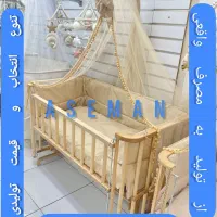 تخت کنار مادر آنجل/گهواره/تولیدی سیسمونی/آسمان|تخت و صندلی بچه|کرمانشاه, |دیوار