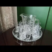پارچ و لیوان آنتیک ستاره نشان امریکایی