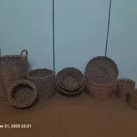 سبد دست باف (سیم تریکو)